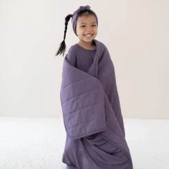 Youth Blanket in Currant 2.5