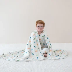 Youth Blanket in Ecru Roar 1.0