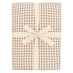 Youth Blanket in Gingham Bisque 2.5