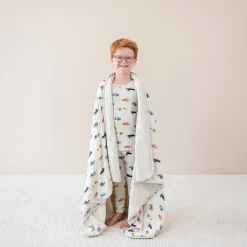 Youth Blanket in Vintage Truck 1.0