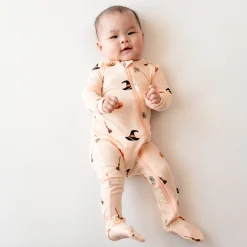 Zippered Footie in Bewitched
