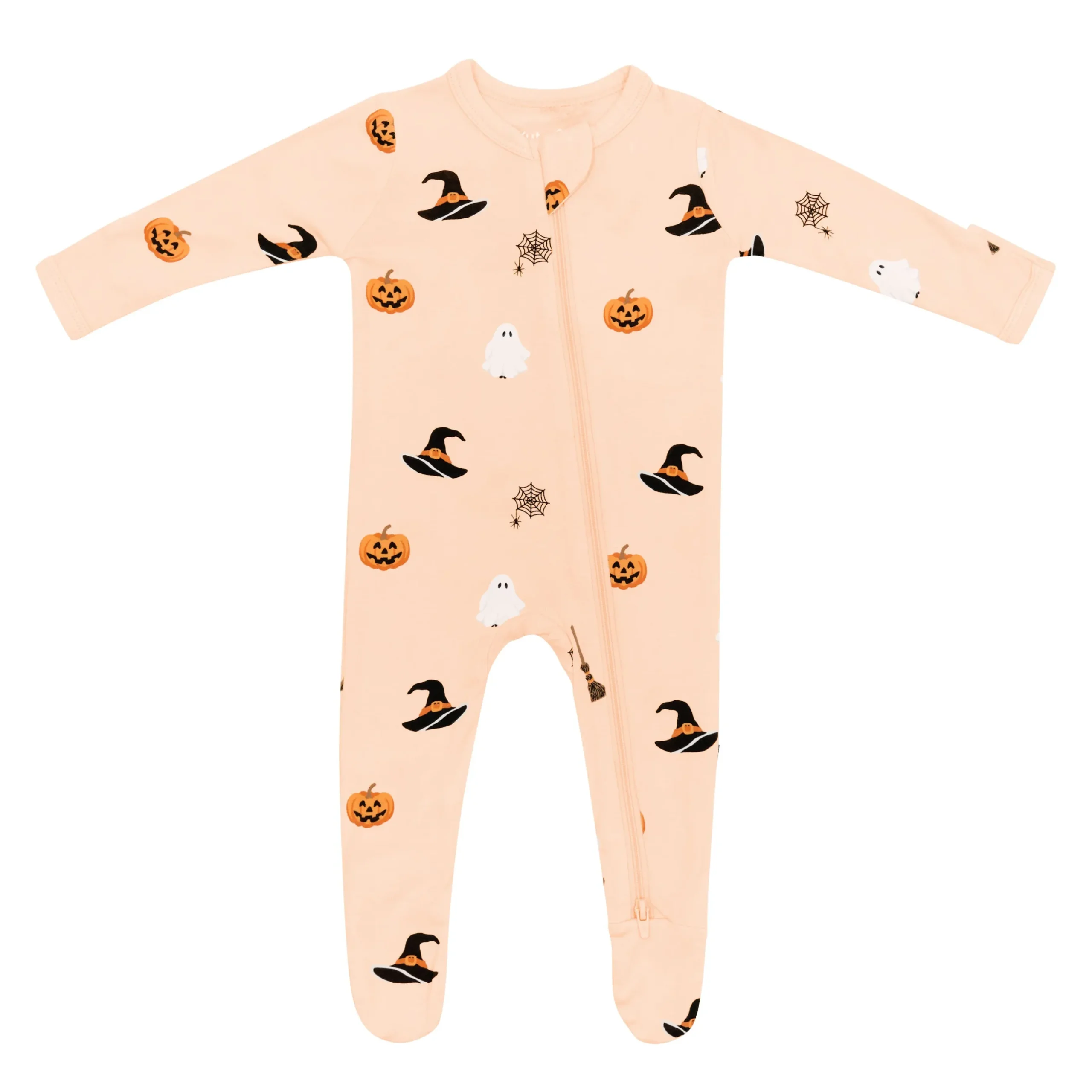 Zippered Footie in Bewitched