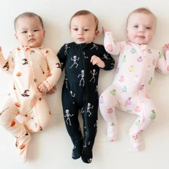 Zippered Footie in Bewitched