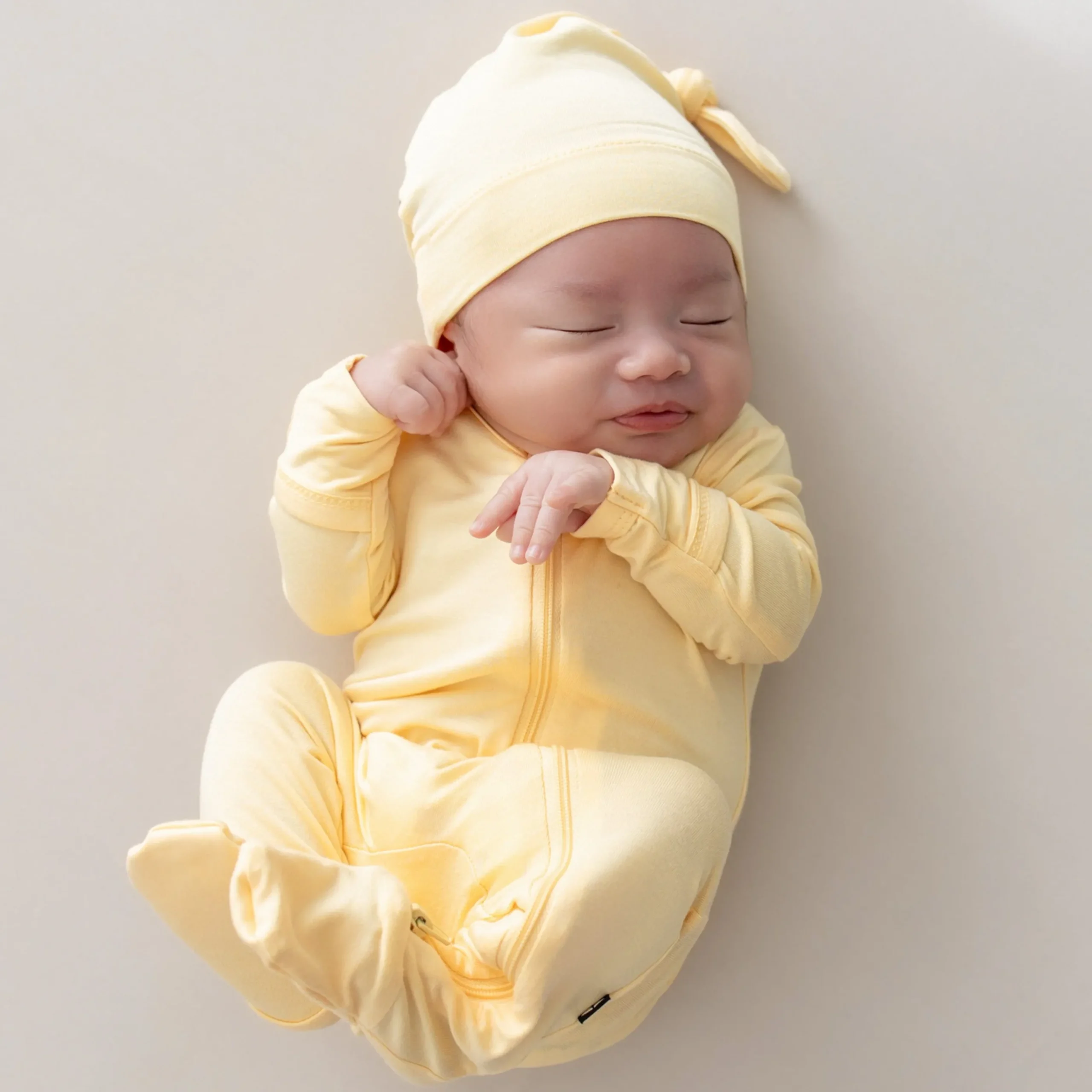 Zippered Footie in Lilikoi