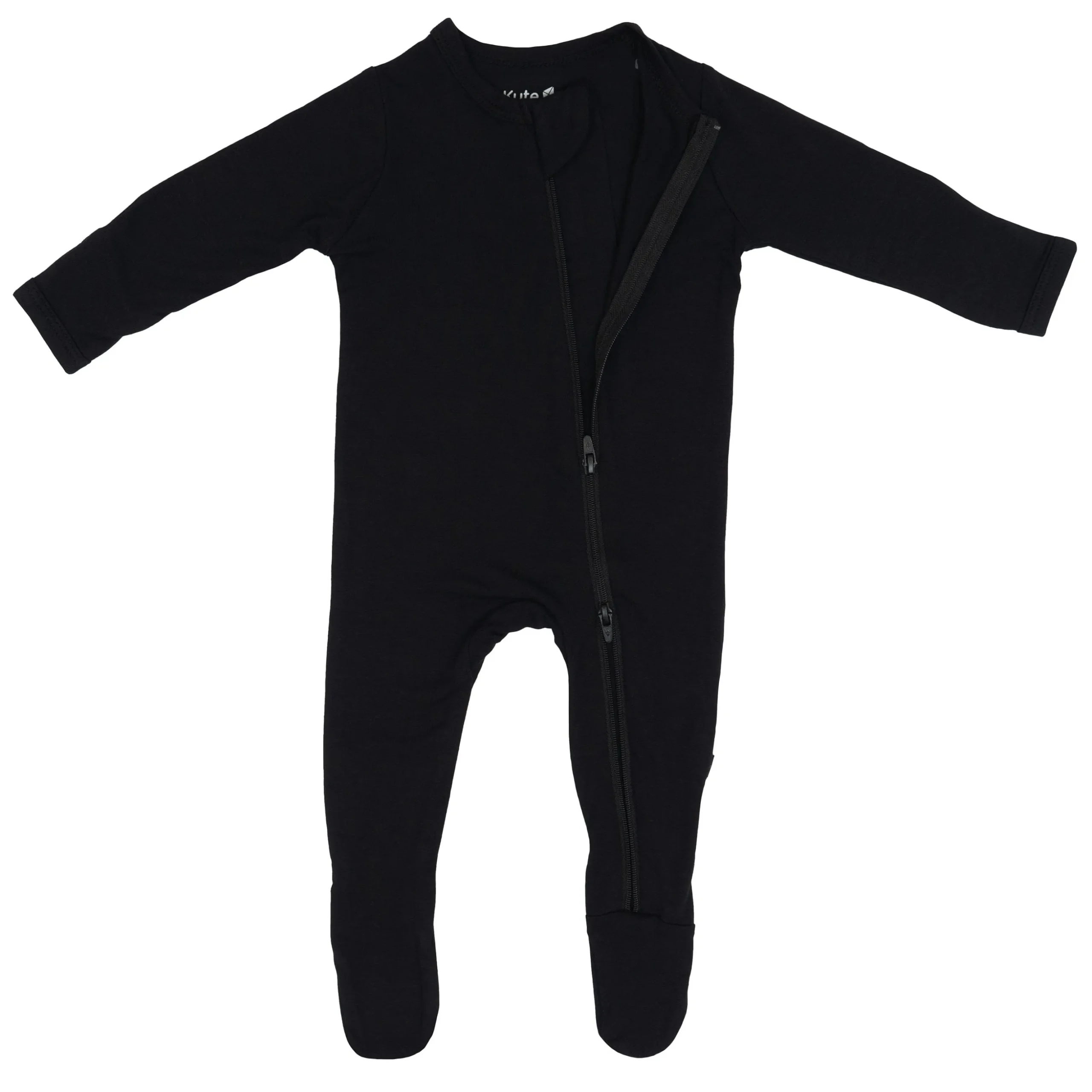 Zippered Footie in Midnight