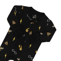 Zippered Footie in Midnight Icon