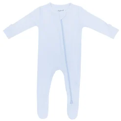 Zippered Footie in Mist