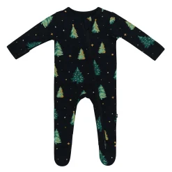 Zippered Footie in Twinkle Tree