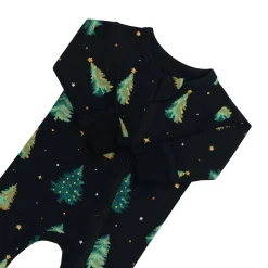 Zippered Footie in Twinkle Tree