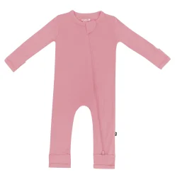 Zippered Romper in Apple Blossom