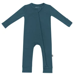 Zippered Romper in Atlantic