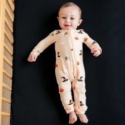 Zippered Romper in Bewitched