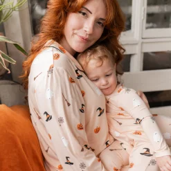 Zippered Romper in Bewitched