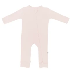 Zippered Romper in Blush