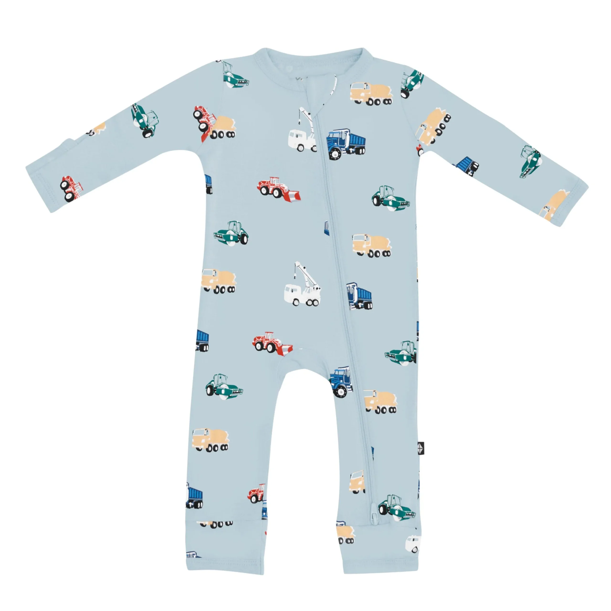 Zippered Romper in Construction