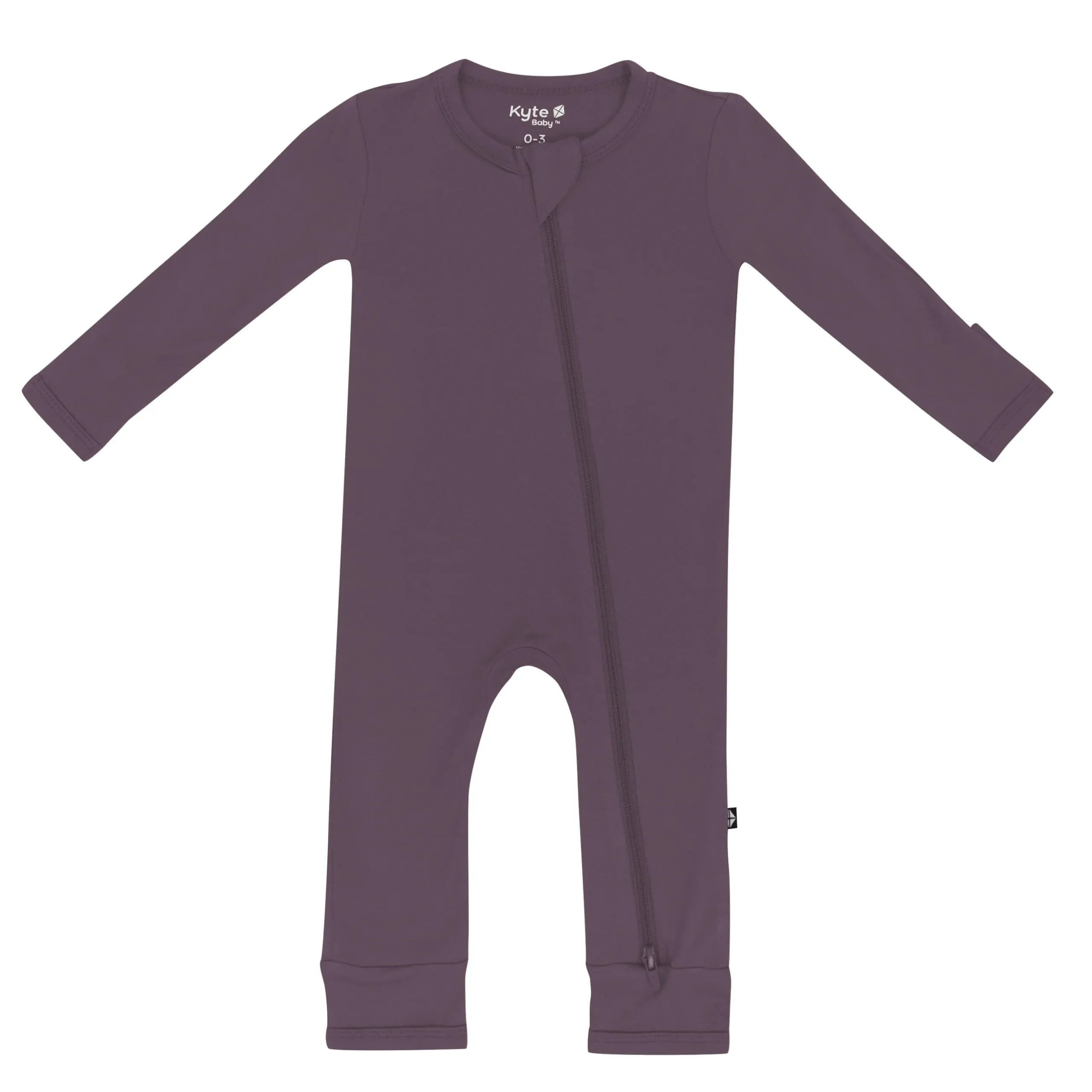 Zippered Romper in Currant