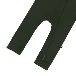 Zippered Romper in Fir