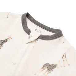 Zippered Romper in Giraffe