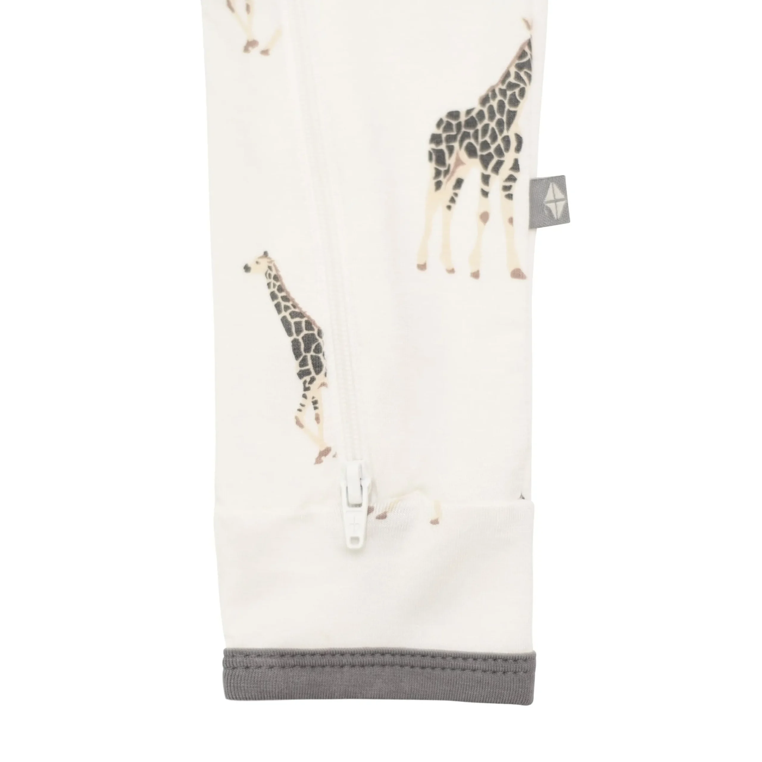 Zippered Romper in Giraffe