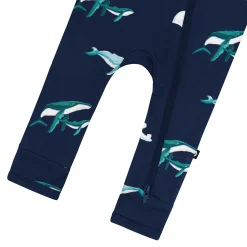 Zippered Romper in Humpback