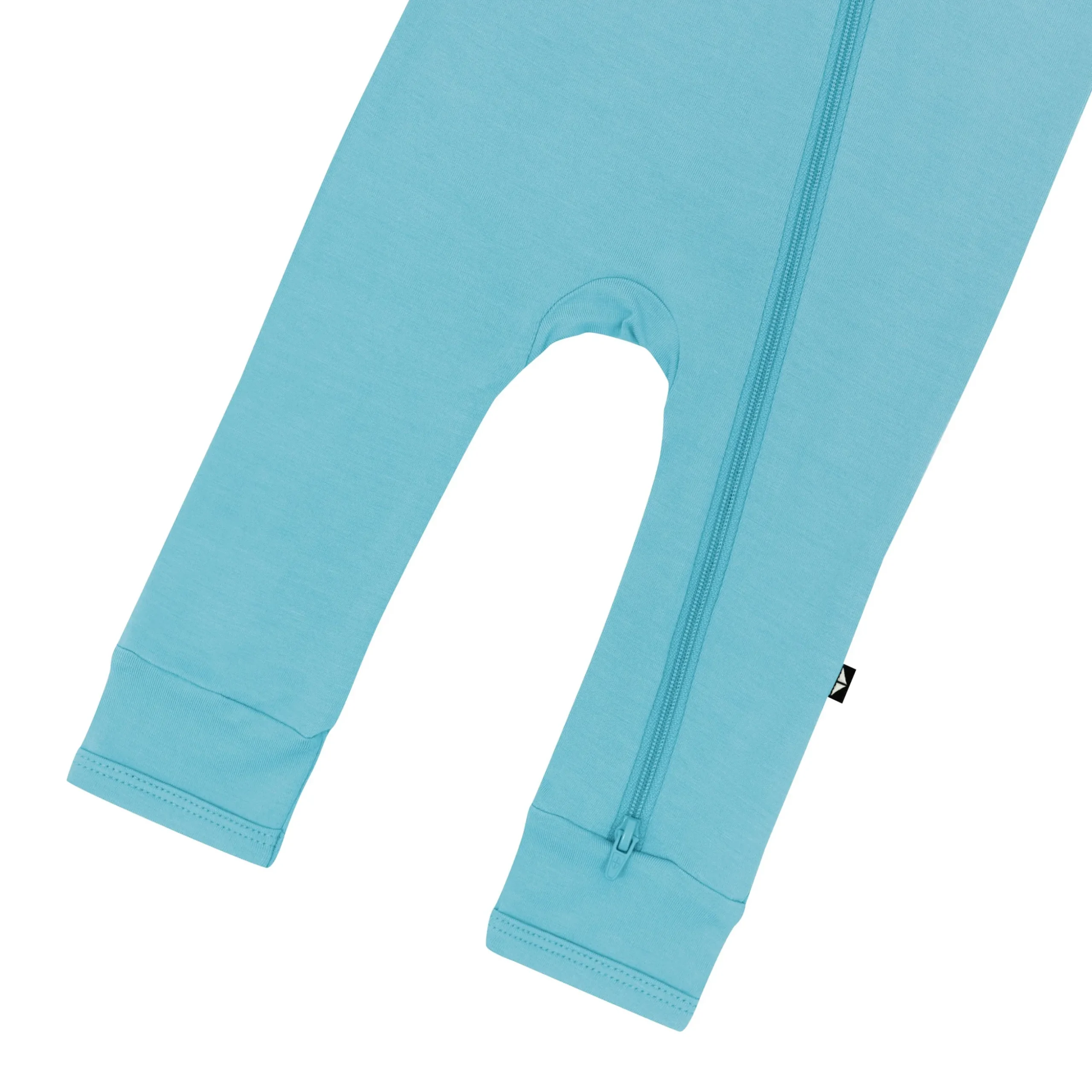 Zippered Romper in Makai