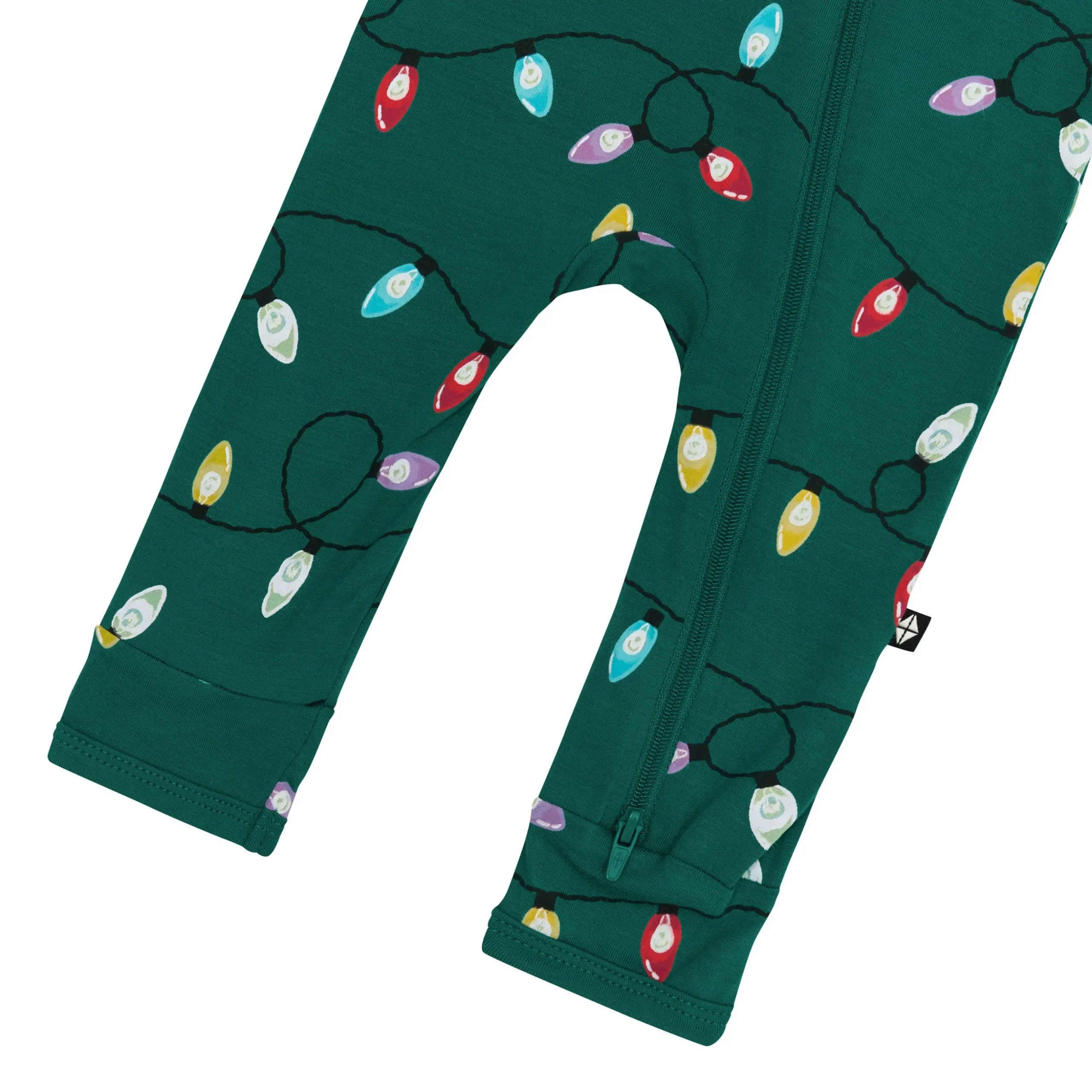 Zippered Romper in Merry and Bright