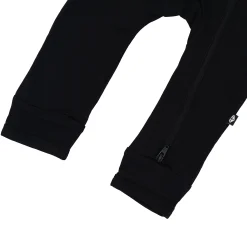 Zippered Romper in Midnight