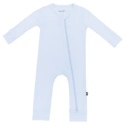 Zippered Romper in Mist
