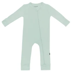 Zippered Romper in Sage