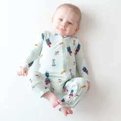 Zippered Romper in Superman™