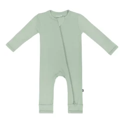 Zippered Romper in Thyme