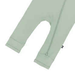 Zippered Romper in Thyme