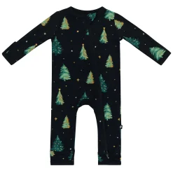 Zippered Romper in Twinkle Tree