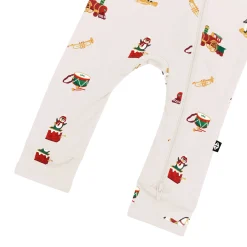 Zippered Romper in Vintage Toys