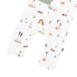 Zippered Sleeveless Romper in Road Trip