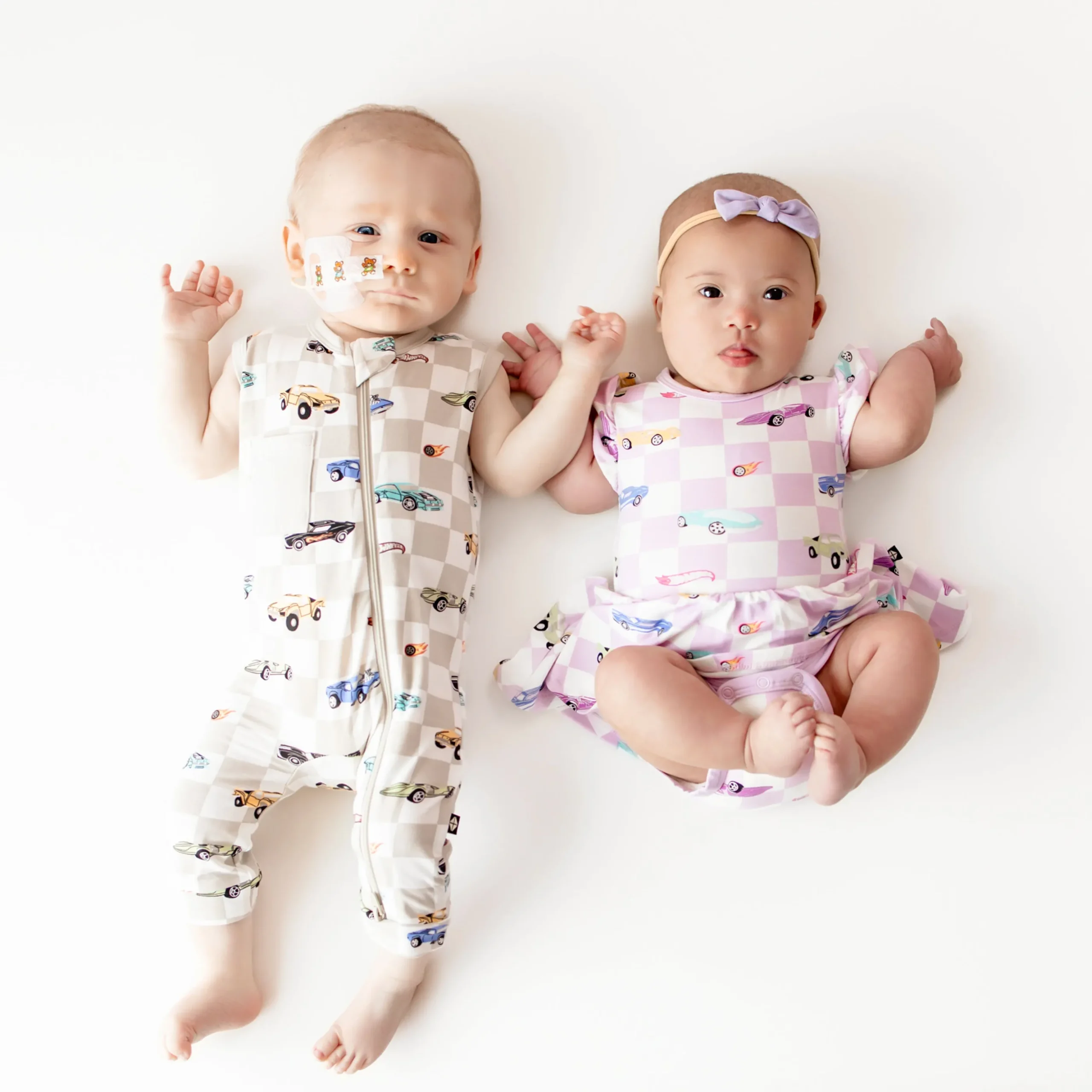 Zippered Sleeveless Romper in Fast and Fierce